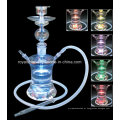 Cachimbo de água de alta qualidade Hookah China Cachimbo de água de vidro Shisha com LED